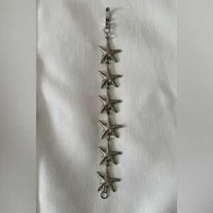Silver Starfish Bracelet